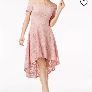 **- ***City studios junior off the shoulder—dress